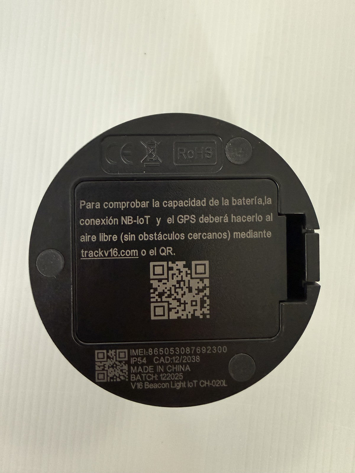 Baliza V16 RAYKONG Homologada DGT con Geolocalización