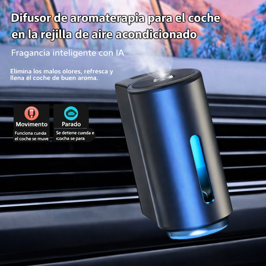 Difusor de aroma para coche, automático, en spray,