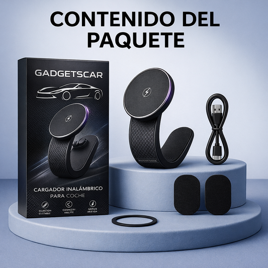 Soporte de carga inalámbrico de titanio magnético