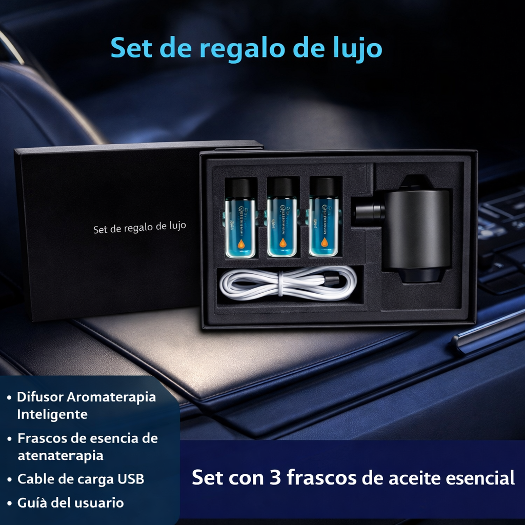 Difusor de aroma para coche, automático, en spray,