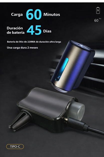 Difusor de aroma para coche, automático, en spray,